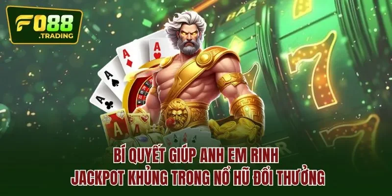 Bí quyết giúp anh em rinh jackpot khủng trong nổ hũ đổi thưởng