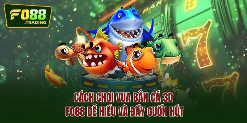 Cách chơi vua bắn cá 3D FO88 dễ hiểu và đầy cuốn hút 