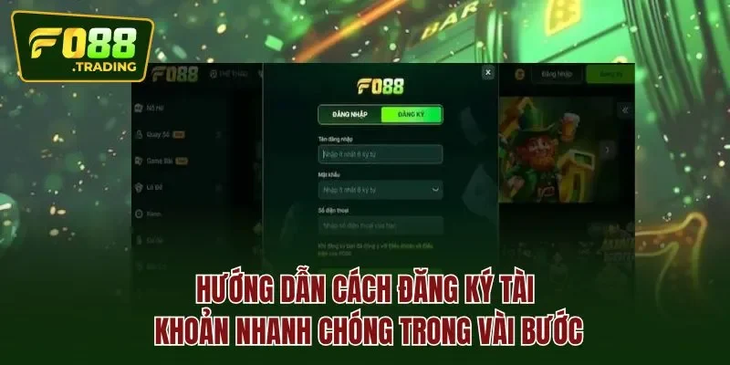 HƯỚNG DẪN cách đăng ký tài khoản nhanh chóng trong vài bước