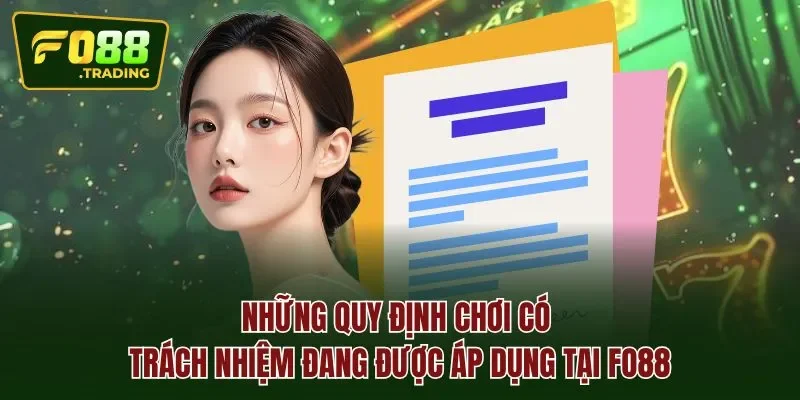 Những quy định chơi có trách nhiệm đang được áp dụng tại FO88